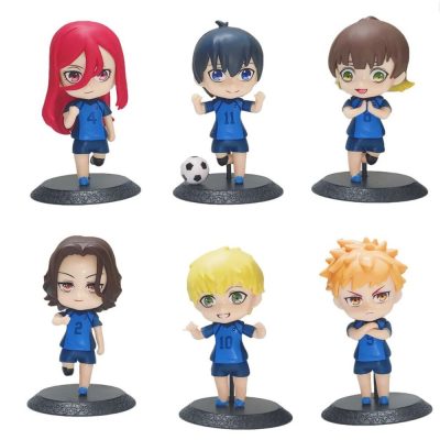 1 pcs Anime BLUE LOCK Action Figures Isagi Yoichi Chigiri Hyoma Striker Football PVC Model Collection - Official Blue Lock Store