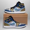 Dragon Ball Super Vegeta Blue JD1 Sneakers Anime Custom