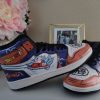 Goku Saiyan Blue Sneakers Custom