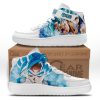 Goku Blue Sneakers Air Mid Custom Dragon Ball Anime Shoes