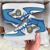 Blue Rose Sneakers Air Mid Black Clover Custom Anime Shoes