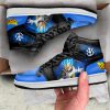 Vegeta Blue Sneakers Custom Dragon Ball Anime Shoes Mix Galaxy