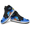 Goku Blue Sneakers Custom Dragon Ball Anime Shoes Mix Galaxy