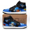 Dragon Ball Vegeta and Goku Saiyan Blue Anime Sneakers Custom Galaxy