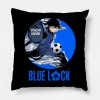 Yoichi Isagi Team Z Throw Pillow Official Haikyuu Merch