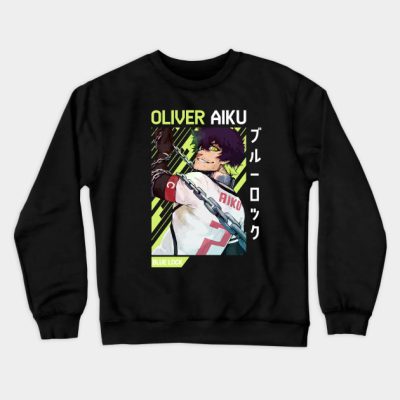 Oliver Aiku Crewneck Sweatshirt Official Haikyuu Merch