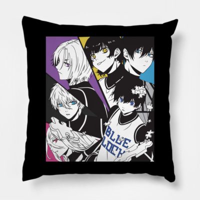 Team Z Blue Lock Throw Pillow Official Haikyuu Merch