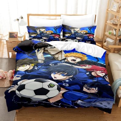 3D Bluelock Football Junior Japanese Cartoon Bedding Set Duvet Cover With Pillow Cover Bedroom Decoration Bed 10.jpg 640x640 10 - Official Blue Lock Store