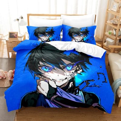 3D Bluelock Football Junior Japanese Cartoon Bedding Set Duvet Cover With Pillow Cover Bedroom Decoration Bed 5.jpg 640x640 5 - Official Blue Lock Store