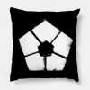 Blue Lock Logo Throw Pillow Official Haikyuu Merch