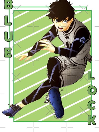 Yoichi Isagi Blue Lock Buru Rokku Anime Manga Design Bucket hats Official Haikyuu Merch