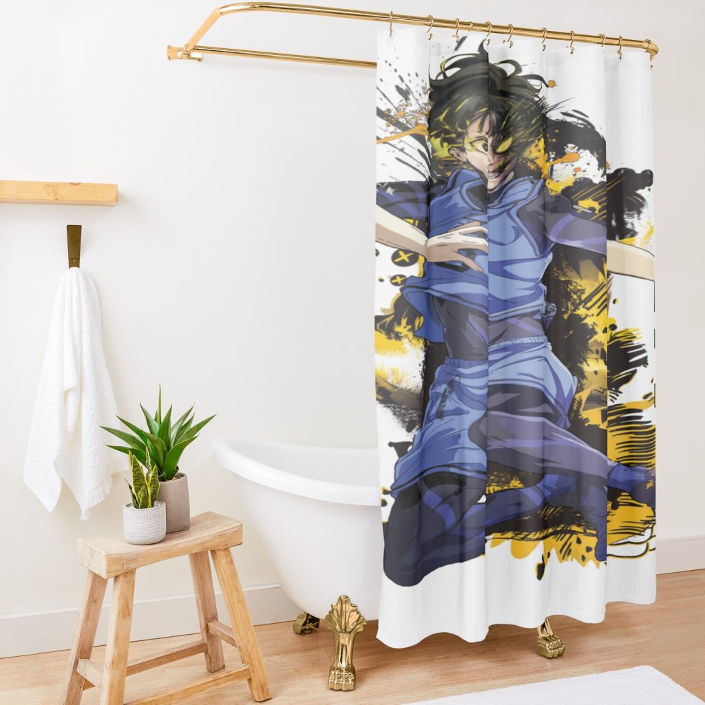 Blue lock Bachira meguru Shower curtain Official Haikyuu Merch