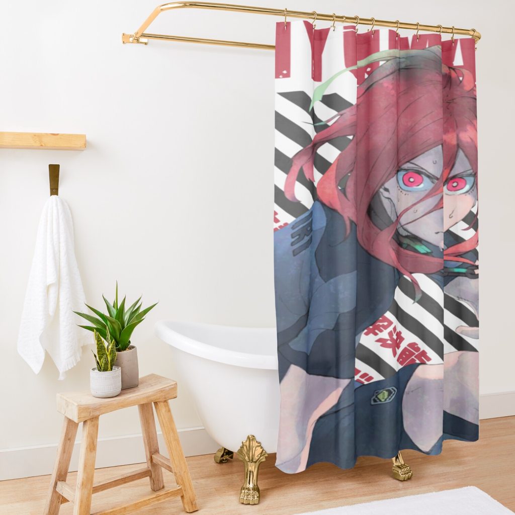 Blue Lock Hyoma Chigiri Shower curtain Official Haikyuu Merch