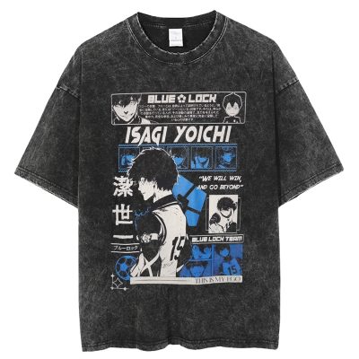 Blue Lock T-Shirts - Blue Lock Tokimitsu Aoshi Classic T-Shirt RB0512