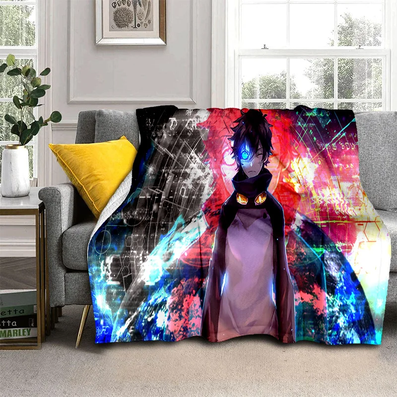 3D Football Anime Blue Lock Cartoon Blanket Soft Throw Blanket for Home Bedroom Bed Sofa Picnic 25 - Official Blue Lock Store