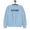 unisex crew neck sweatshirt light blue front 645360040d17a - Official Blue Lock Store