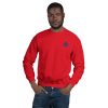 unisex crew neck sweatshirt red front 64535e85a4e3b - Official Blue Lock Store